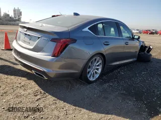 2020 Cadillac CT5 Luxury with VIN 1G6DW5RK5L0154843, listed as a Copart auction lot 70513433 with 25,187 mi miles. Bid and sale history available at carsss.com. Image 3.