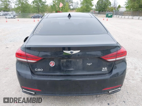 2017 Genesis G80 3.8L with VIN KMHGN4JEXHU210171, listed as a IAAI auction lot 42286383 with 94,240 mi miles and . Bid and sale history available at DreamBid. Image 16.