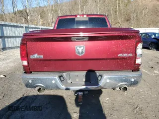 2017 Ram 1500 Big Horn with VIN 1C6RR7LM4HS881037, listed as a Copart auction lot 43781335 with 101,829 mi miles and Salvage Title. Bid and sale history available at carsss.com. Image 6.