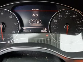 2017 Audi A7 Premium Plus with VIN WAUW2AFC3HN080949, listed as a Copart auction lot 37502504 with 76,478 mi miles. Bid and sale history available at carsss.com. Image 9.