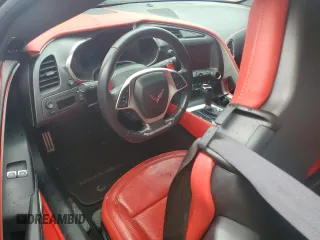 2014 Chevrolet Corvette Z51 1LT with VIN 1G1YH3D75E5127656, listed as a Copart auction lot 75169584 with 0 mi miles and Salvage Title. Bid and sale history available at carsss.com. Image 8.