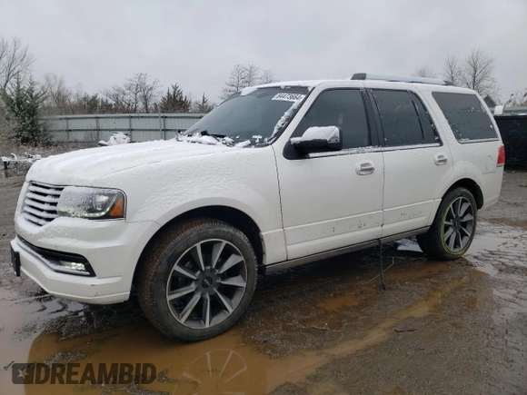 2016 Lincoln Navigator Reserve z VIN 5LMJJ2LT1GEL02812, wystawiony jako Copart lot #84473664 z przebiegiem 166 557 mil mil oraz Szkoda całkowita • Salvage title. Historia ofert i sprzedaży dostępna na DreamBid. Obrazek 1.