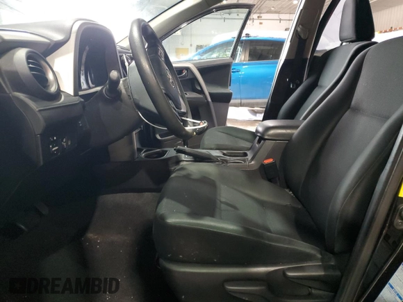 2017 Toyota RAV4 LE with VIN 2T3BFREV7HW601557, listed as a Copart auction lot 46050215 with 128,757 mi miles and Salvage Title. Bid and sale history available at DreamBid. Image 7.