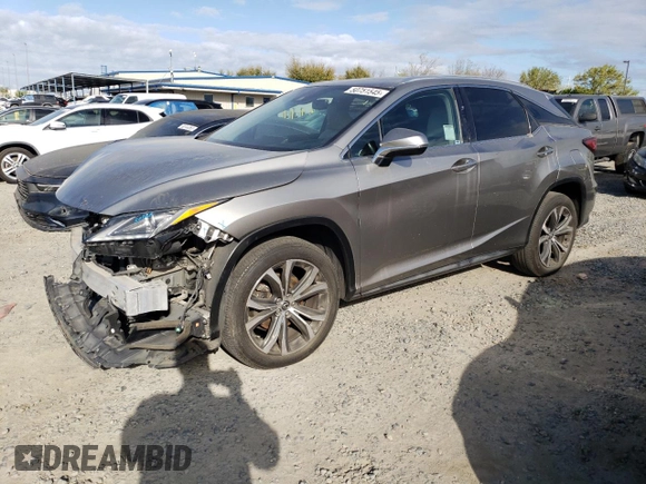 2018 Lexus RX 350 with VIN 2T2BZMCA8JC145669, listed as a Copart auction lot 50751545 with 89,044 mi miles and Salvage title. Bid and sale history available at DreamBid. Image 1.