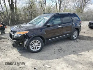 2013 Ford Explorer XLT with VIN 1FM5K8D80DGA03777, listed as a Copart auction lot 51846485 with 166,859 mi miles and Salvage Title. Bid and sale history available at carsss.com. Image 1.