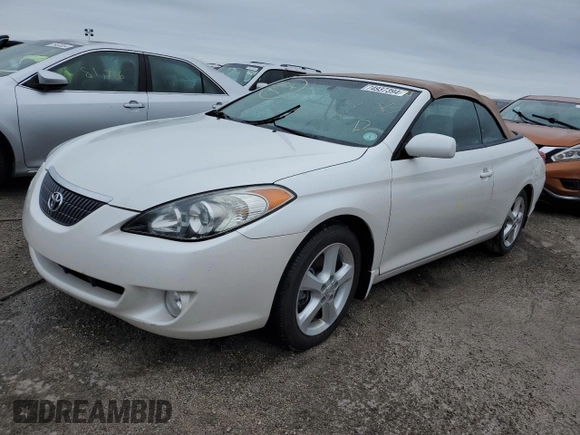 2005 Toyota Solara SE with VIN 4T1FA38P75U056927, listed as a Copart auction lot 74937394 with 75,454 mi miles and Non Repairable. Bid and sale history available at DreamBid. Image 1.