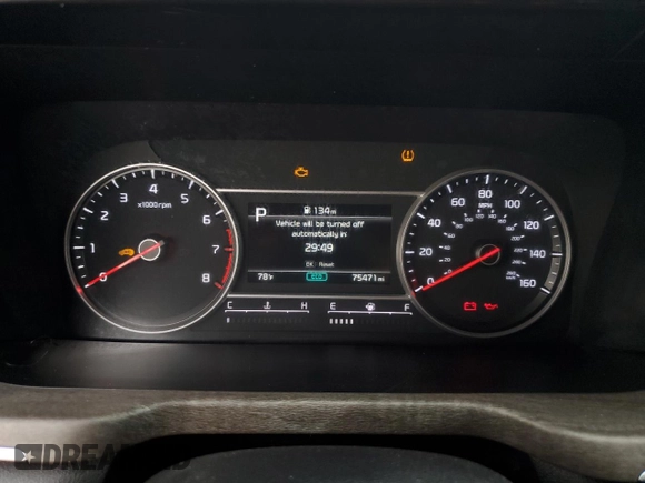 2021 Kia Sorento EX with VIN 5XYRHDLF4MG071340, listed as a Copart auction lot 75866114 with 75,471 mi miles and Non Repairable. Bid and sale history available at carsss.com. Image 9.