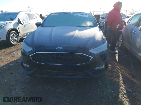 2017 Ford Fusion Sport with VIN 3FA6P0VP1HR378678, listed as a IAAI auction lot 41845700 with 61,105 mi miles. Bid and sale history available at carsss.com. Image 13.