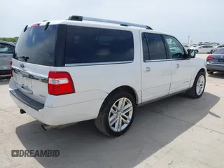 2017 Ford Expedition Max Platinum z VIN 1FMJK1MT2HEA11116, wystawiony jako IAAI lot #42060629 z przebiegiem 83 715 mil mil oraz . Historia ofert i sprzedaży dostępna na DreamBid. Obrazek 4.
