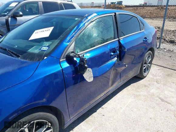 2023 Kia Forte LXS with VIN 3KPF24AD4PE683741, listed as a IAAI auction lot 41758349 with 24,168 mi miles and . Bid and sale history available at DreamBid. Image 17.