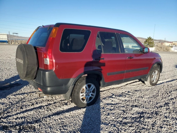 2003 Honda CR-V EX with VIN JHLRD78863C009077, listed as a Copart auction lot 46512075 with 137,926 mi miles and Salvage Title. Bid and sale history available at carsss.com. Image 3.