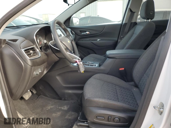 2024 Chevrolet Equinox LT with VIN 3GNAXKEG0RL106683, listed as a Copart auction lot 47869355 with 24,359 mi miles and Salvage Title. Bid and sale history available at DreamBid. Image 7.