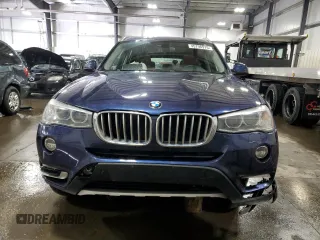 2016 BMW X3 xDrive28i with VIN 5UXWX9C53G0D79749, listed as a Copart auction lot 45796975 with 104,692 mi miles and Salvage Title. Bid and sale history available at carsss.com. Image 5.