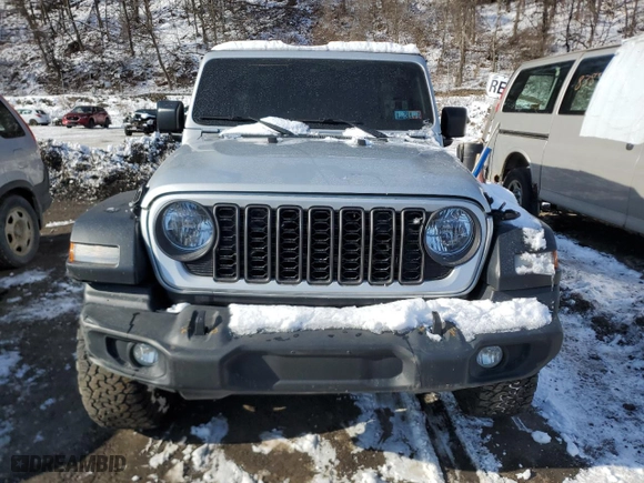 2024 Jeep Wrangler Sport S with VIN 1C4PJXDN0RW103651, listed as a Copart auction lot 88481785 with 13,466 mi miles and Salvage Title. Bid and sale history available at carsss.com. Image 5.