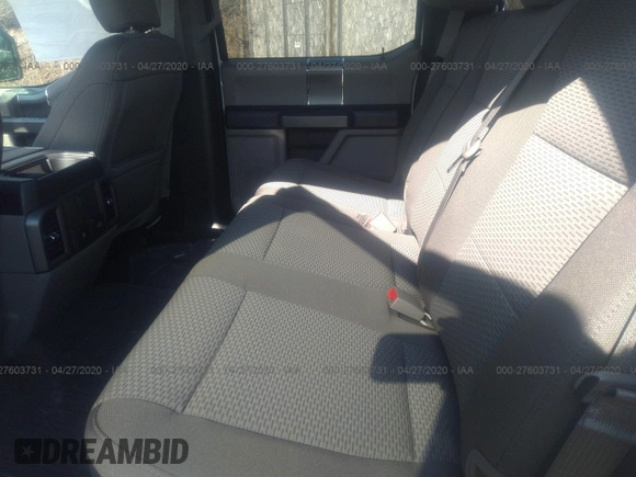 2019 Ford F-150 XL with VIN 1FTEW1EP7KFC62954, listed as a IAAI auction lot 27603731 with 14 mi miles and . Bid and sale history available at DreamBid. Image 8.
