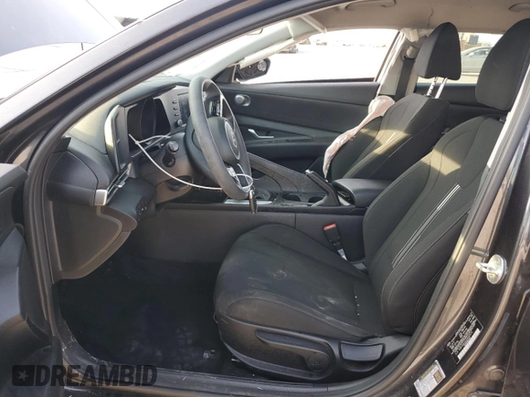 2021 Hyundai Elantra SEL with VIN 5NPLM4AGXMH025713, listed as a Copart auction lot 50679465 with 33,533 mi miles and Salvage Title. Bid and sale history available at carsss.com. Image 7.