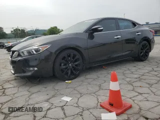 2016 Nissan Maxima S with VIN 1N4AA6AP4GC903945, listed as a Copart auction lot 60599005 with 87,722 mi miles and Clean title. Bid and sale history available at DreamBid. Image 1.