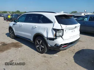2021 Kia Sorento S with VIN 5XYRL4LC1MG002786, listed as a IAAI auction lot 42253503 with 90,893 mi miles and . Bid and sale history available at DreamBid. Image 3.