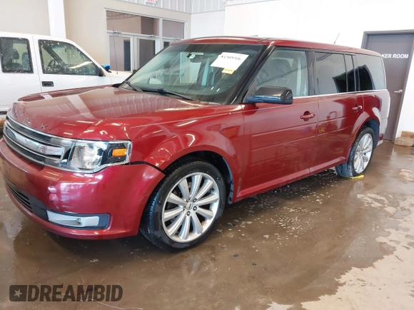2014 Ford Flex SEL z VIN 2FMGK5C80EBD19715, wystawiony jako IAAI lot #41305306 z przebiegiem 204 042 mil mil oraz . Historia ofert i sprzedaży dostępna na DreamBid. Obrazek 19.