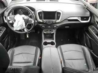2023 GMC Terrain SLT with VIN 3GKALPEG8PL137764, listed as a Copart auction lot 48786345 with 61,801 mi miles and Salvage Title. Bid and sale history available at carsss.com. Image 8.
