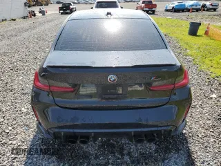 2024 BMW M3 Competition with VIN WBS33AY07RFR51488, listed as a Copart auction lot 61387385 with Not provided miles and Salvage title. Bid and sale history available at DreamBid. Image 6.