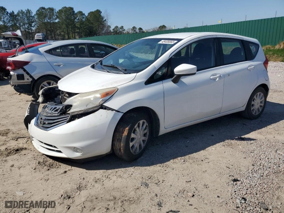 2015 Nissan Versa Note SV with VIN 3N1CE2CP2FL395073, listed as a Copart auction lot 48408865 with 187,157 mi miles and Salvage Title. Bid and sale history available at carsss.com. Image 1.