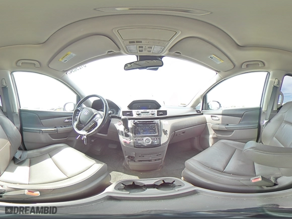 2015 Honda Odyssey Touring Elite with VIN 5FNRL5H90FB114508, listed as a Copart auction lot 51290945 with 112,330 mi miles and Salvage Title. Bid and sale history available at carsss.com. Image 14.