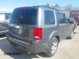 2012 Honda Pilot EX-L with VIN 5FNYF4H75CB045693, listed as a IAAI auction lot 41795689 with 200,686 mi miles and . Bid and sale history available at DreamBid. Image 4.