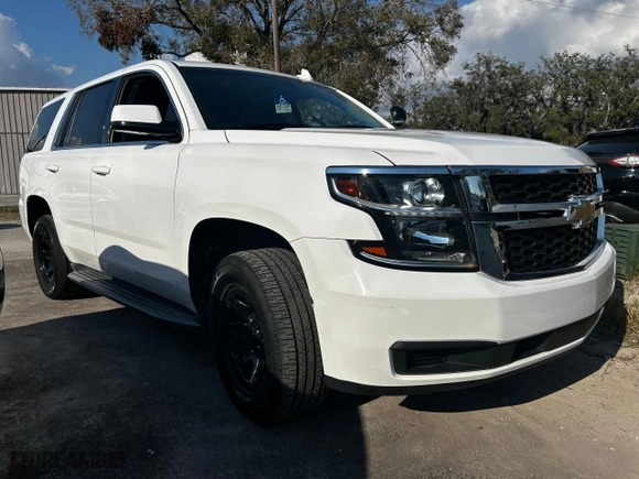 2015 Chevrolet Tahoe Commercial with VIN 1GNSK2EC0FR588821, listed as a Copart auction lot 44429605 with 113,667 mi miles and Clean Title. Bid and sale history available at carsss.com. Image 1.