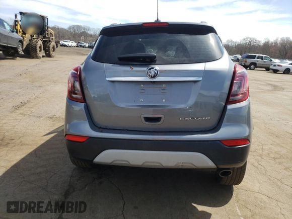 2019 Buick Encore Essence with VIN KL4CJCSM3KB783831, listed as a Copart auction lot 53015735 with 137,591 mi miles and Salvage Title. Bid and sale history available at carsss.com. Image 6.