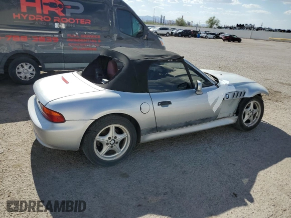 1997 BMW 3 Series Z3 1.9 z VIN 4USCH7321VLB82161, wystawiony jako Copart lot #64142575 z przebiegiem 111 708 mil mil oraz Czysty tytuł • Clean title. Historia ofert i sprzedaży dostępna na DreamBid. Obrazek 3.