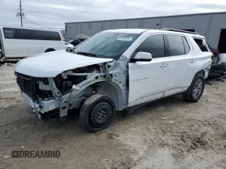 2023 Chevrolet Traverse LT Cloth z VIN 1GNERGKW6PJ302653, wystawiony jako Copart lot #87610375 z przebiegiem 28 756 mil mil oraz Szkoda całkowita • Salvage title. Historia ofert i sprzedaży dostępna na DreamBid. Obrazek 1.