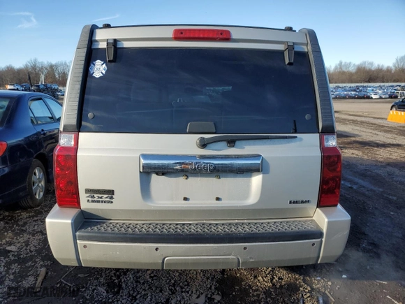 2008 Jeep Commander Limited with VIN 1J8HG58268C190536, listed as a Copart auction lot 44452105 with 88,180 mi miles and Salvage Title. Bid and sale history available at carsss.com. Image 6.