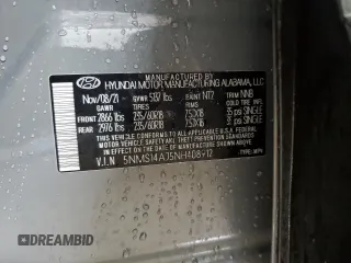 2022 Hyundai Santa Fe SE z VIN 5NMS14AJ5NH408912, wystawiony jako Copart lot #48761875 z przebiegiem 77 341 mil mil oraz Szkoda całkowita • Salvage title. Historia ofert i sprzedaży dostępna na DreamBid. Obrazek 13.