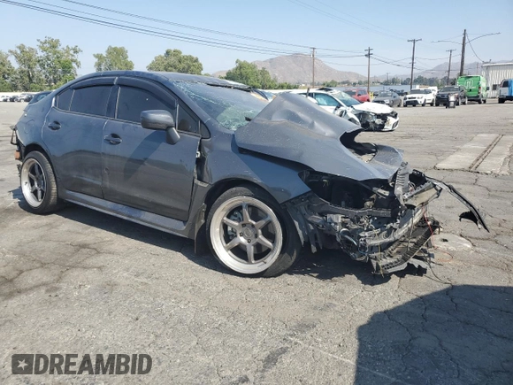 2021 Subaru WRX Premium with VIN JF1VA1F60M8804008, listed as a Copart auction lot 58749855 with Not provided miles and Salvage title. Bid and sale history available at DreamBid. Image 4.