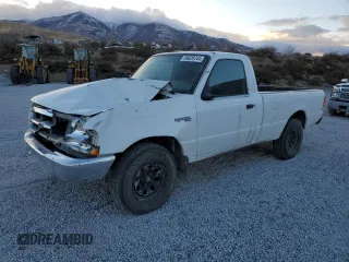 2000 Ford Ranger XLT with VIN 1FTYR10X9YPA45503, listed as a Copart auction lot 84629744 with 122,551 mi miles and Salvage title. Bid and sale history available at DreamBid. Image 1.