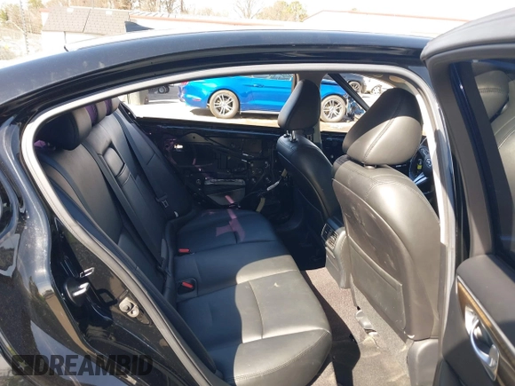 2018 Infiniti Q50 Luxe with VIN JN1EV7AP6JM592321, listed as a IAAI auction lot 41566556 with 109,545 mi miles and . Bid and sale history available at DreamBid. Image 8.