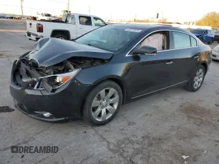 2013 Buick LaCrosse Premium 1 with VIN 1G4GF5E38DF230056, listed as a Copart auction lot 48877875 with 177,113 mi miles and Salvage Title. Bid and sale history available at carsss.com. Image 1.
