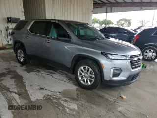 2023 Chevrolet Traverse LS with VIN 1GNERFKW8PJ210227, listed as a Copart auction lot 73453854 with 41,546 mi miles and Salvage Title. Bid and sale history available at carsss.com. Image 4.