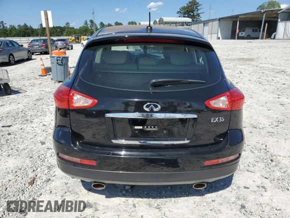 2008 Infiniti EX Journey with VIN JNKAJ09E38M303700, listed as a Copart auction lot 57881605 with 62,888 mi miles and Salvage title. Bid and sale history available at DreamBid. Image 6.