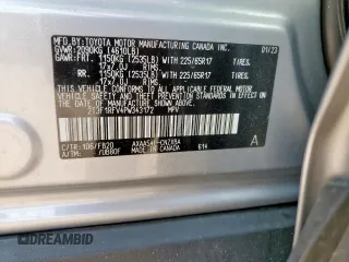 2023 Toyota RAV4 LE z VIN 2T3F1RFV4PW343172, wystawiony jako Copart lot #64432785 z przebiegiem 8 249 mil mil oraz Szkoda całkowita • Salvage title. Historia ofert i sprzedaży dostępna na DreamBid. Obrazek 13.