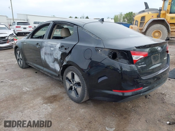 2013 Kia Optima EX with VIN KNAGM4AD9D5060201, listed as a IAAI auction lot 42020016 with 126,674 mi miles and . Bid and sale history available at carsss.com. Image 3.