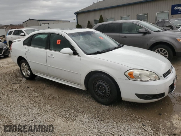 2011 Chevrolet Impala LT Fleet z VIN 2G1WG5EK5B1174708, wystawiony jako Copart lot #49614035 z przebiegiem 180 125 mil mil oraz Nie do naprawy • Non repairable. Historia ofert i sprzedaży dostępna na DreamBid. Obrazek 4.