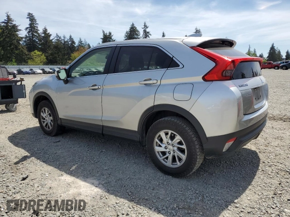 2019 Mitsubishi Eclipse Cross ES z VIN JA4AT3AAXKZ050501, wystawiony jako Copart lot #55902085 z przebiegiem 108 973 mil mil oraz Czysty tytuł • Clean title. Historia ofert i sprzedaży dostępna na DreamBid. Obrazek 2.