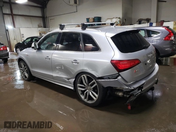 2015 Audi SQ5 Premium Plus с VIN WA1CGAFPXFA147491, выставлен на аукционе Copart как лот 48976505 с пробегом 124 717 миль миль и Списание • Salvage title. История ставок и продаж доступна на DreamBid. Изображение 2.