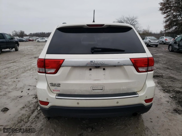 2012 Jeep Grand Cherokee Limited with VIN 1C4RJFBG9CC134302, listed as a Copart auction lot 80671974 with 212,186 mi miles and Clean Title. Bid and sale history available at carsss.com. Image 6.