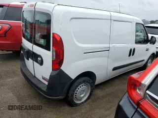 2020 Ram ProMaster City Cargo Tradesman with VIN ZFBHRFAB8L6S38758, listed as a Copart auction lot 74528554 with Not Provided miles and Non Repairable. Bid and sale history available at DreamBid. Image 3.