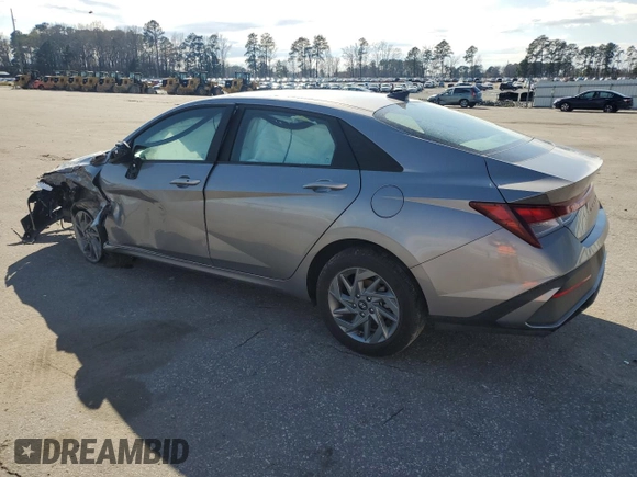 2024 Hyundai Elantra SEL with VIN KMHLM4DG5RU648015, listed as a Copart auction lot 48675095 with 31,098 mi miles and Salvage Title. Bid and sale history available at carsss.com. Image 2.