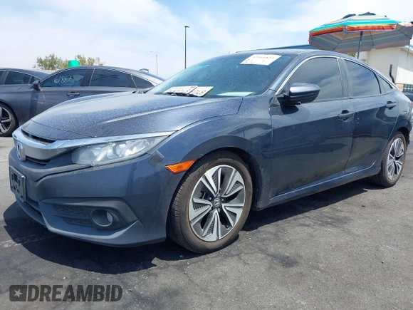 2017 Honda Civic EX-T with VIN 2HGFC1F36HH640361, listed as a IAAI auction lot 42161823 with 73,780 mi miles. Bid and sale history available at carsss.com. Image 18.