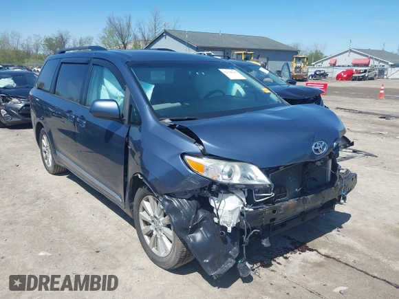 2017 Toyota Sienna with VIN 5TDDZ3DC4HS178239, listed as a IAAI auction lot 42130645 with 140,987 mi miles and . Bid and sale history available at DreamBid. Image 6.